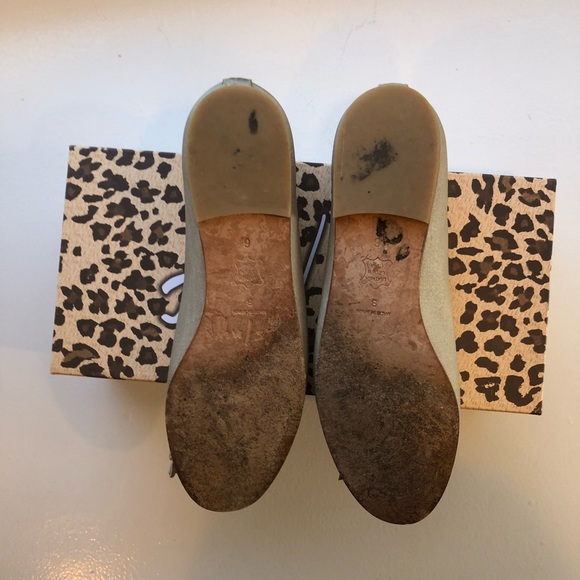 French soles NY ballet bow flats - Picture 6 of 7